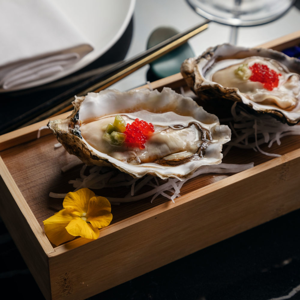 oysters plate